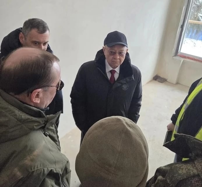 Глава Минстроя России Ирек Файзуллин посетил с рабочим визитом Курскую область