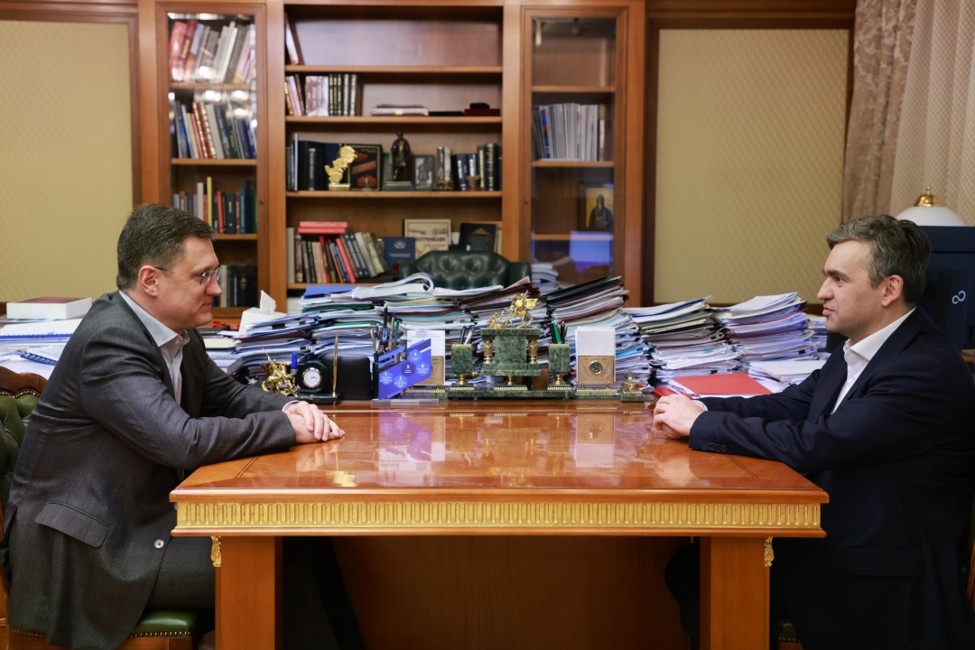 Александр Новак встретился с губернатором Ивановской области Станиславом Воскресенским.