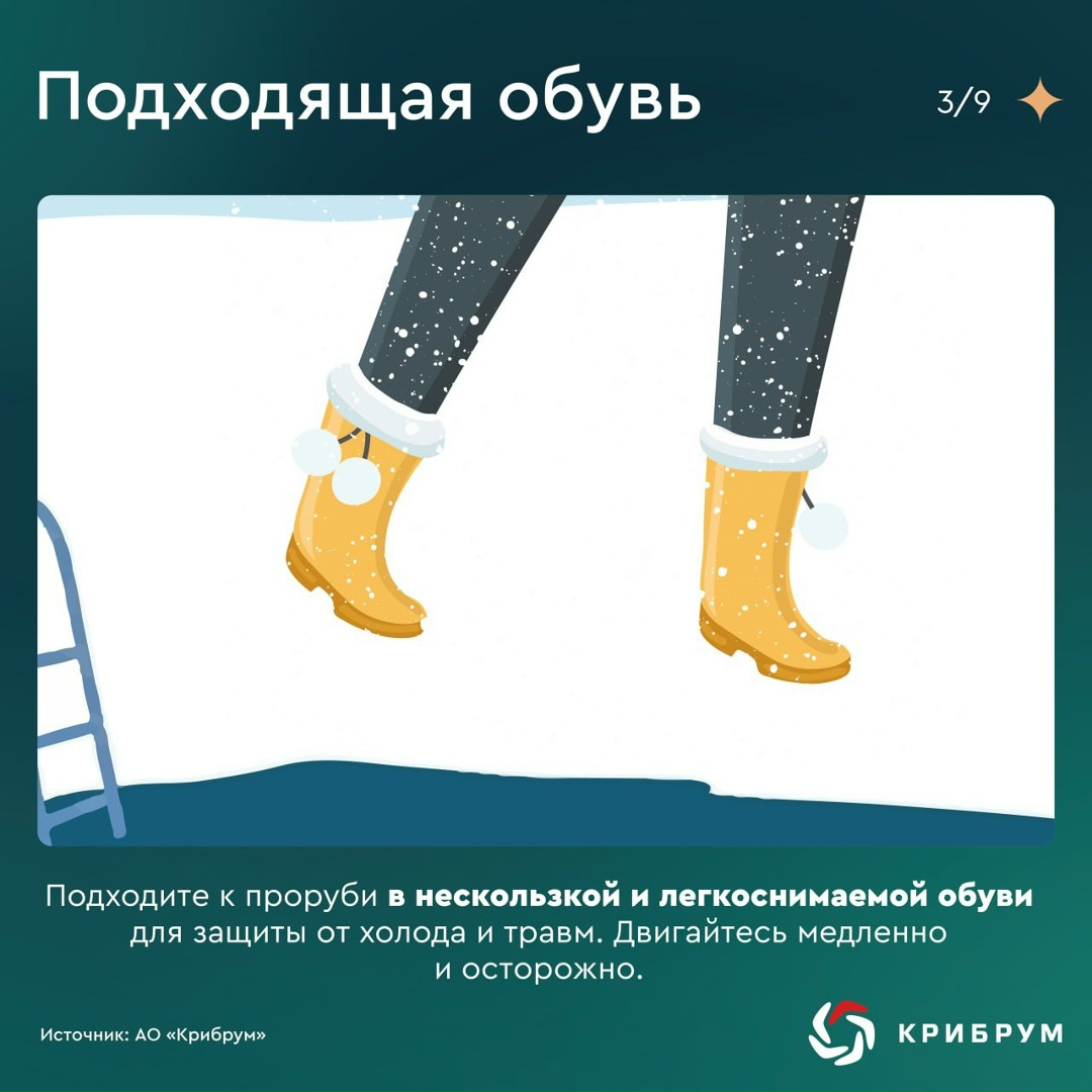 В Крещенский сочельник 18 января верующие традиционно совершают омовения в прорубях