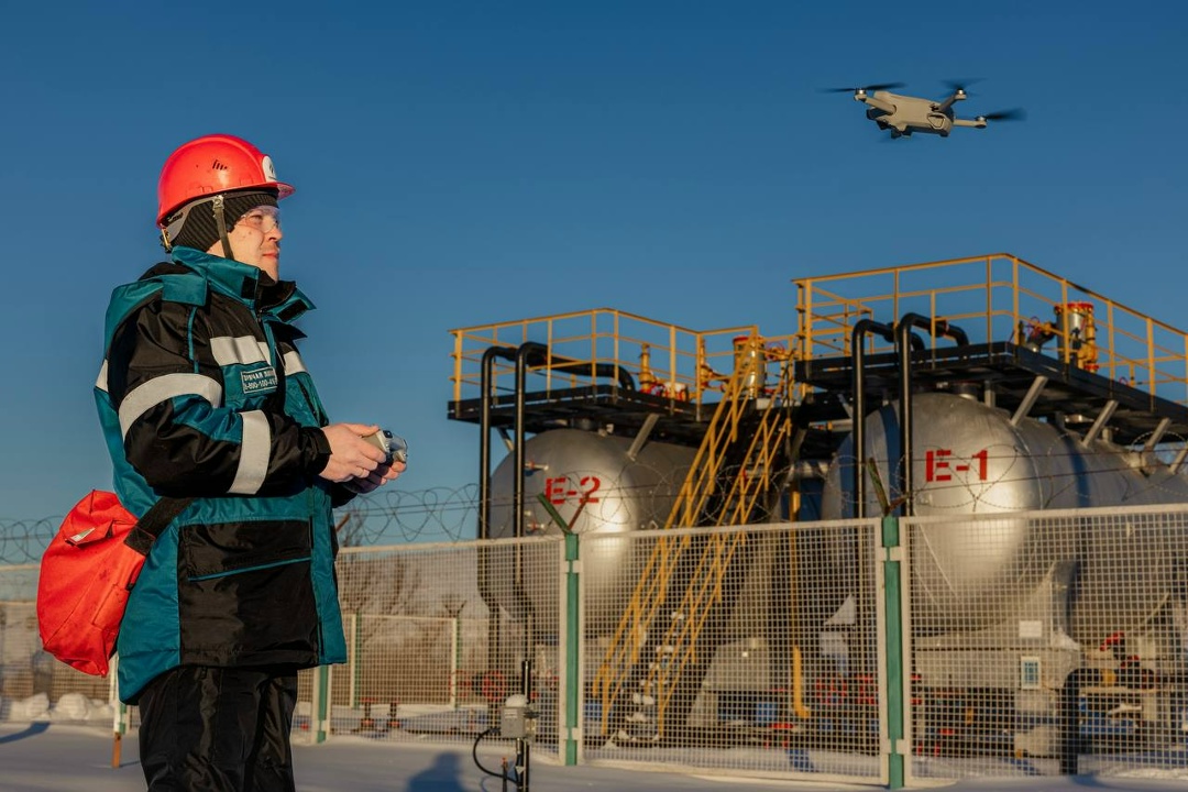 Интеллектуальный воздушный мониторинг на объектах добычи