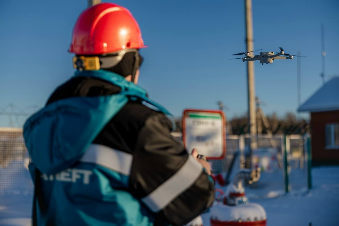 Интеллектуальный воздушный мониторинг на объектах добычи