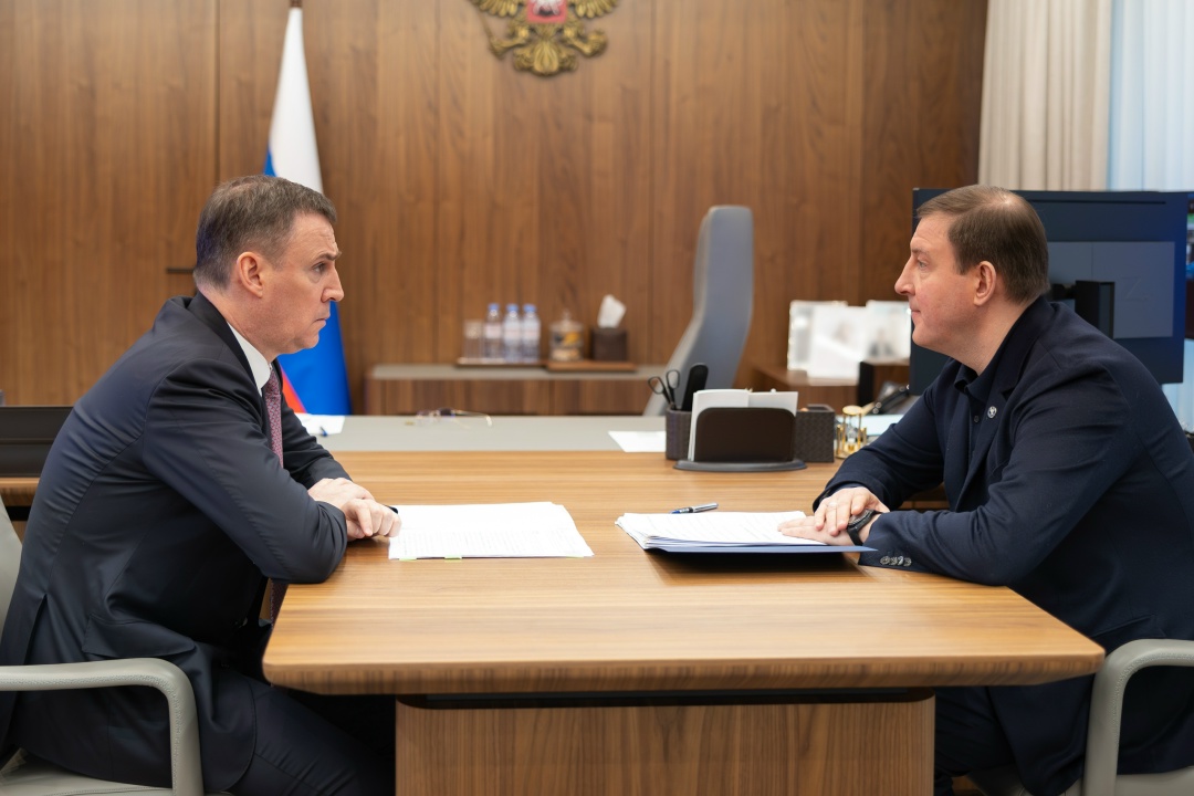 Дмитрий Патрушев и Андрей Турчак обсудили вопросы развития агропромышленного комплекса и экологии Республики Алтай