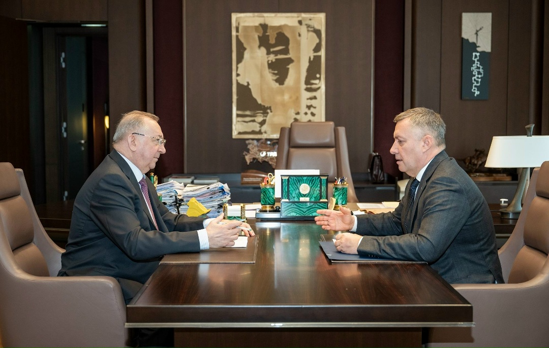 Глава Транснефти встретился с губернатором Иркутской области