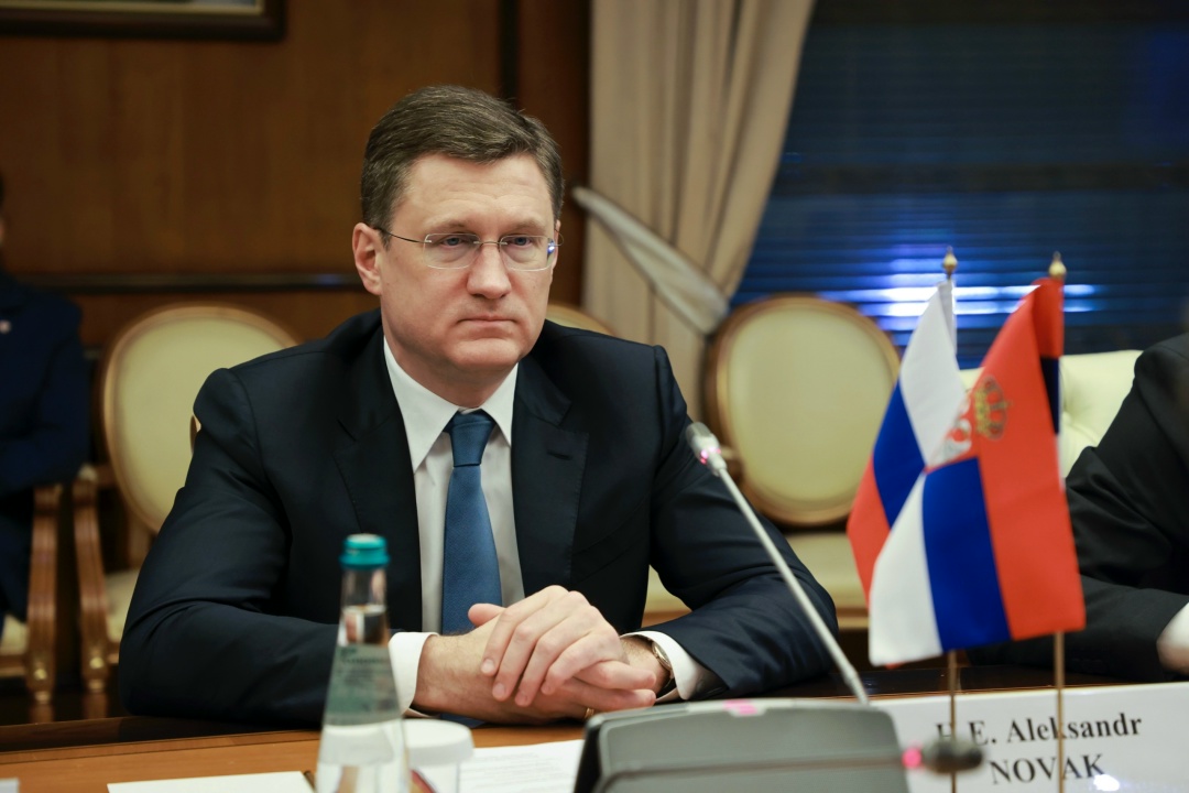 Александр Новак встретился с председателем наблюдательного совета госкомпании «Сербиягаз» Александром Вулиным.