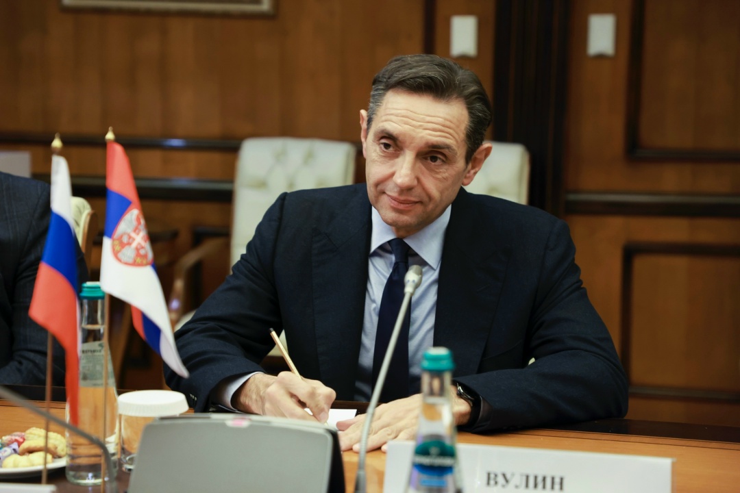 Александр Новак встретился с председателем наблюдательного совета госкомпании «Сербиягаз» Александром Вулиным.