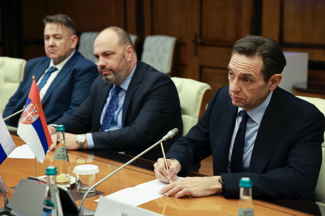 Александр Новак встретился с председателем наблюдательного совета госкомпании «Сербиягаз» Александром Вулиным.