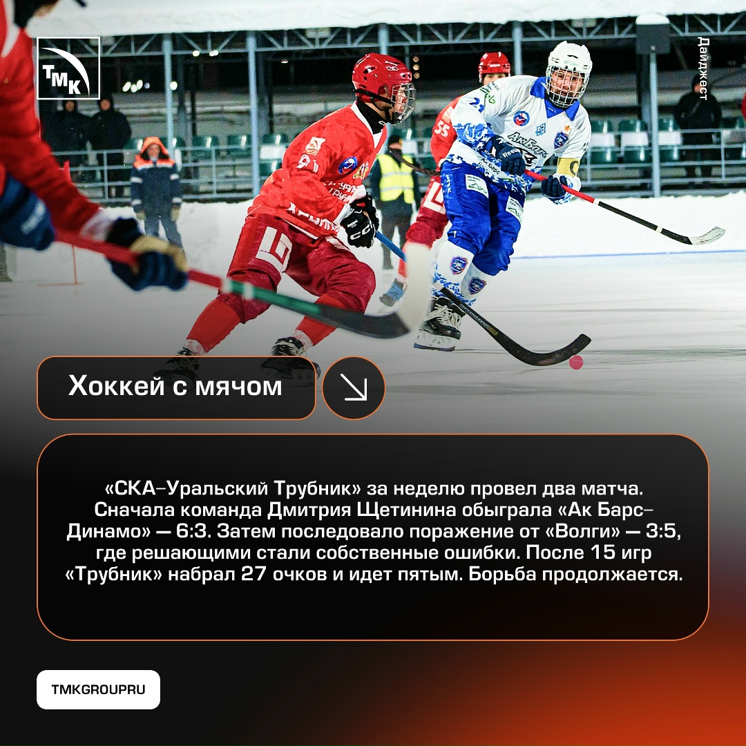 ТМК продолжает поддерживать спорт в регионах. Что нового у любимых команд?