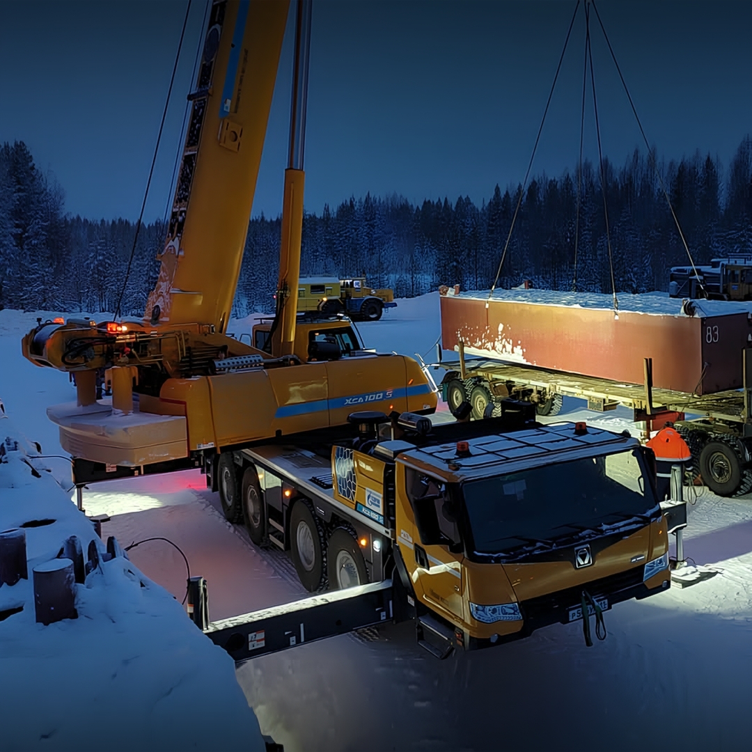 Мост для всех! Каждый год газовики строят понтонную переправу через реку Печору в Республике Коми