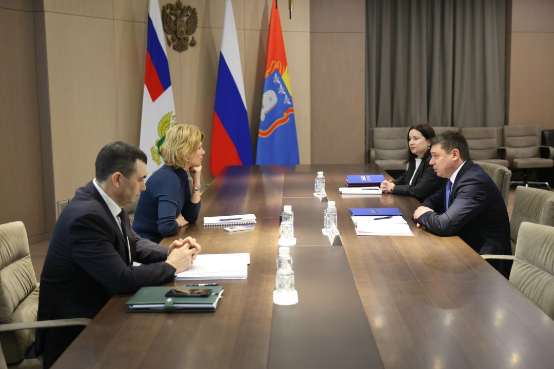 Оксана Лут и Евгений Первышов обсудили развитие АПК Тамбовской области