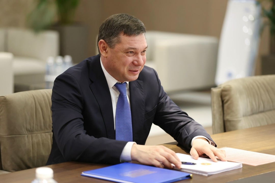 Оксана Лут и Евгений Первышов обсудили развитие АПК Тамбовской области