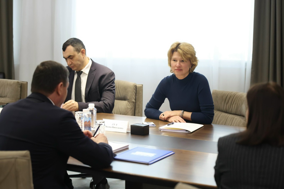 Оксана Лут и Евгений Первышов обсудили развитие АПК Тамбовской области