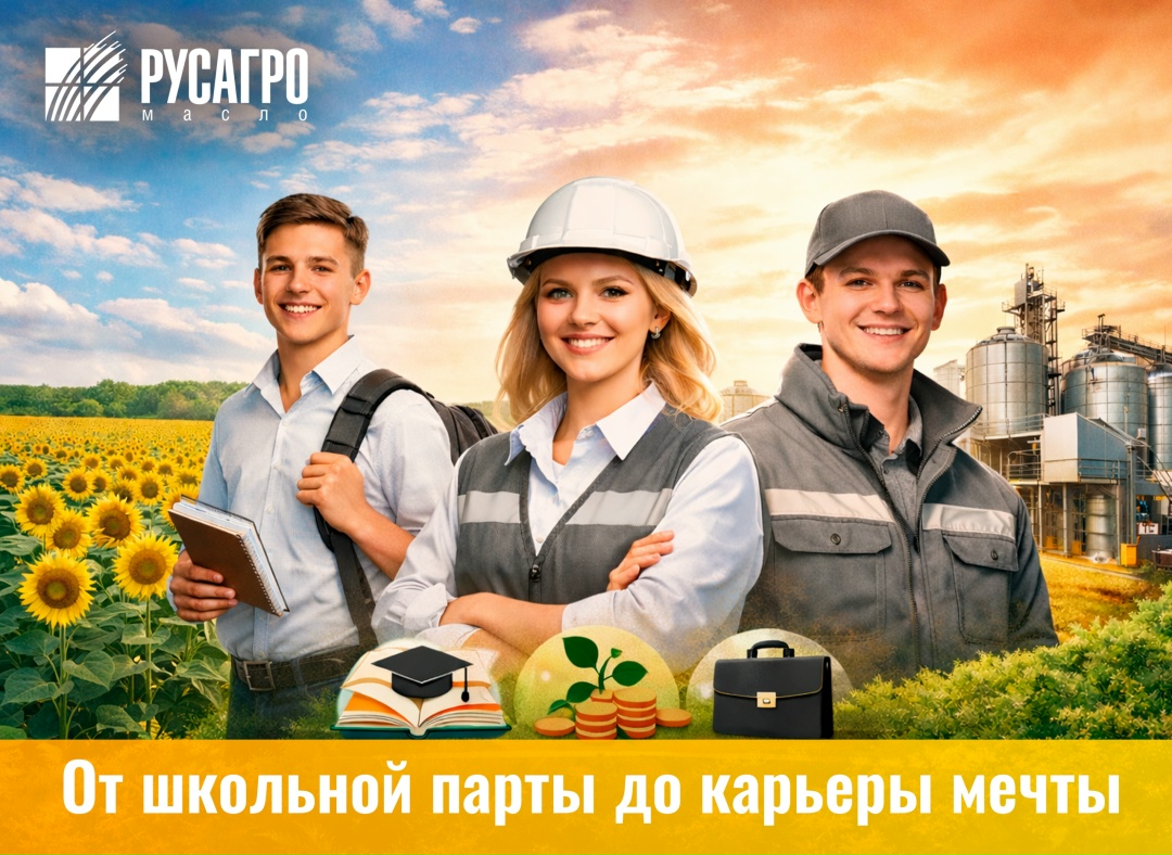 В преддверии дня российского студенчества хотим рассказать о реализуемых в «Русагро Масло» программах по работе с образовательными учреждениями.