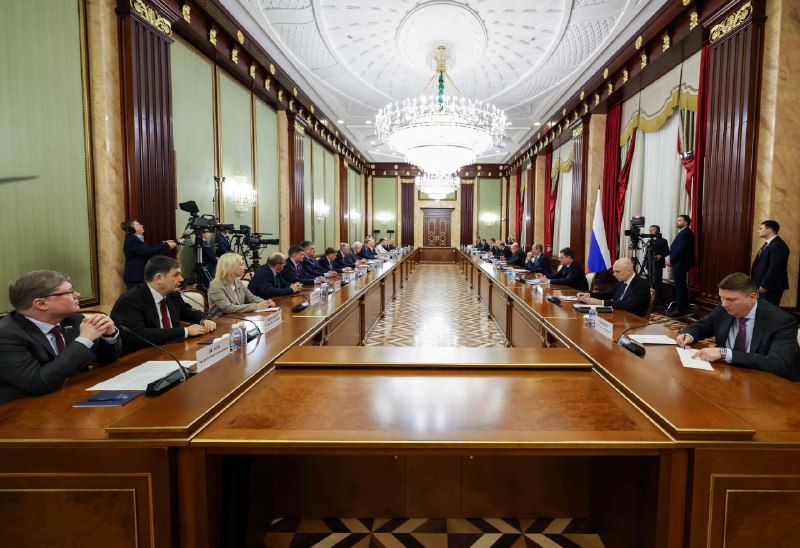 В рамках подготовки к ежегодному отчету Правительства в Государственной Думе Михаил Мишустин встретился с депутатами фракции «Единая Россия».