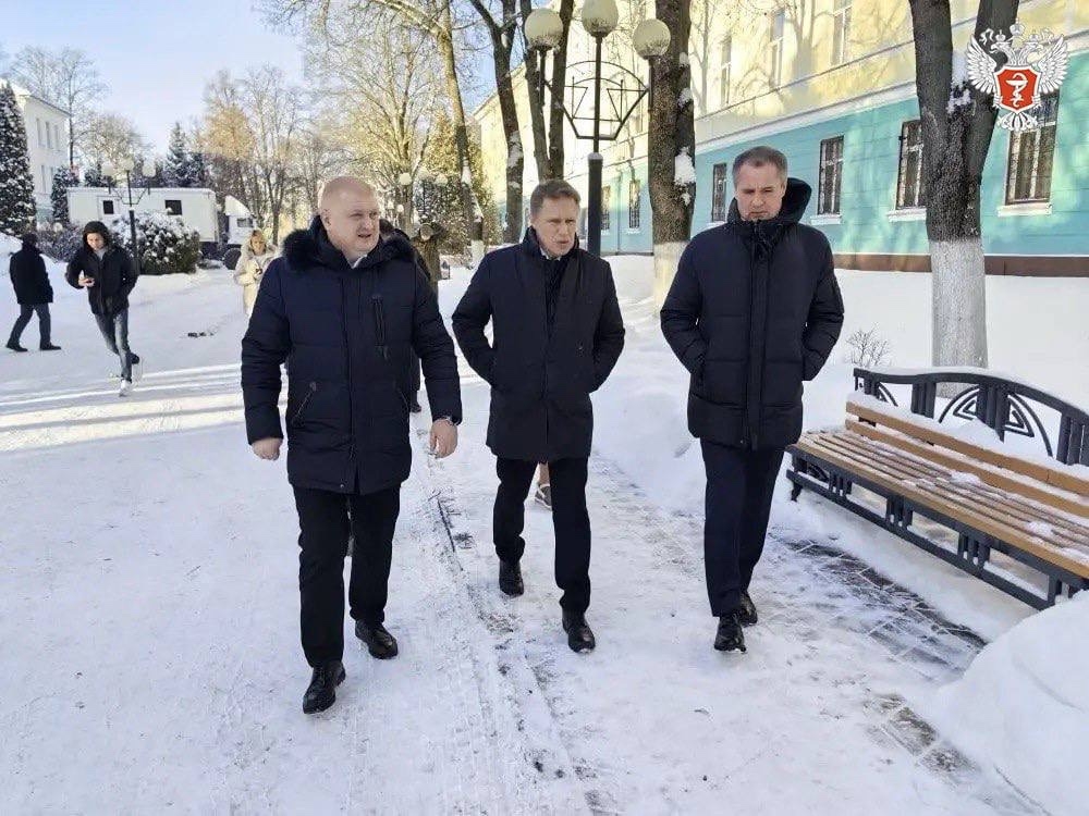 Михаил Мурашко с рабочей поездкой посетил Белгородскую область