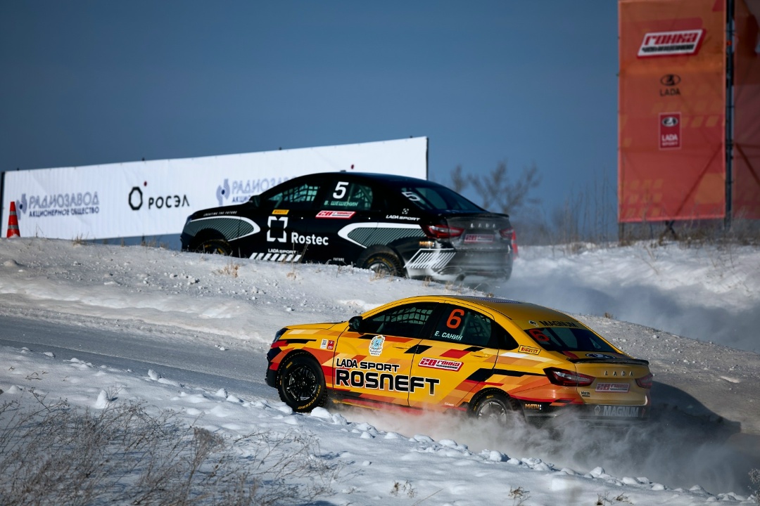 Завершилась 28-я Гонка чемпионов на ледовой трассе полигона АВТОВАЗа