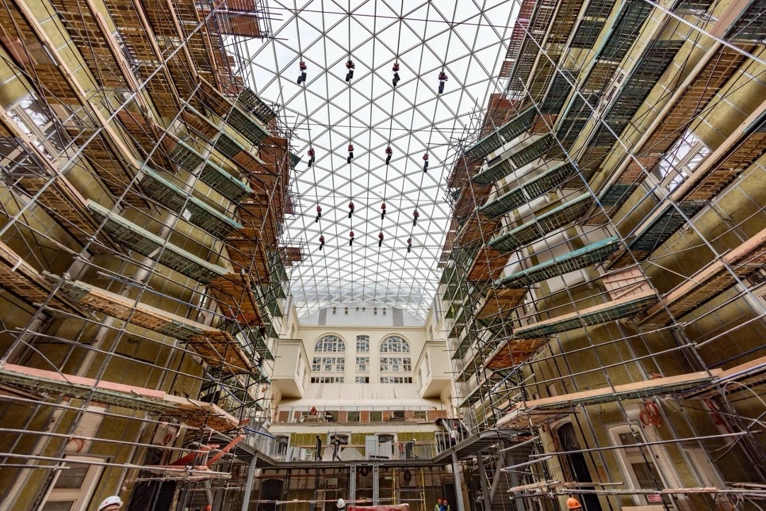 Глава Минстроя России Ирек Файзуллин ознакомился с реконструкцией Политехнического музея