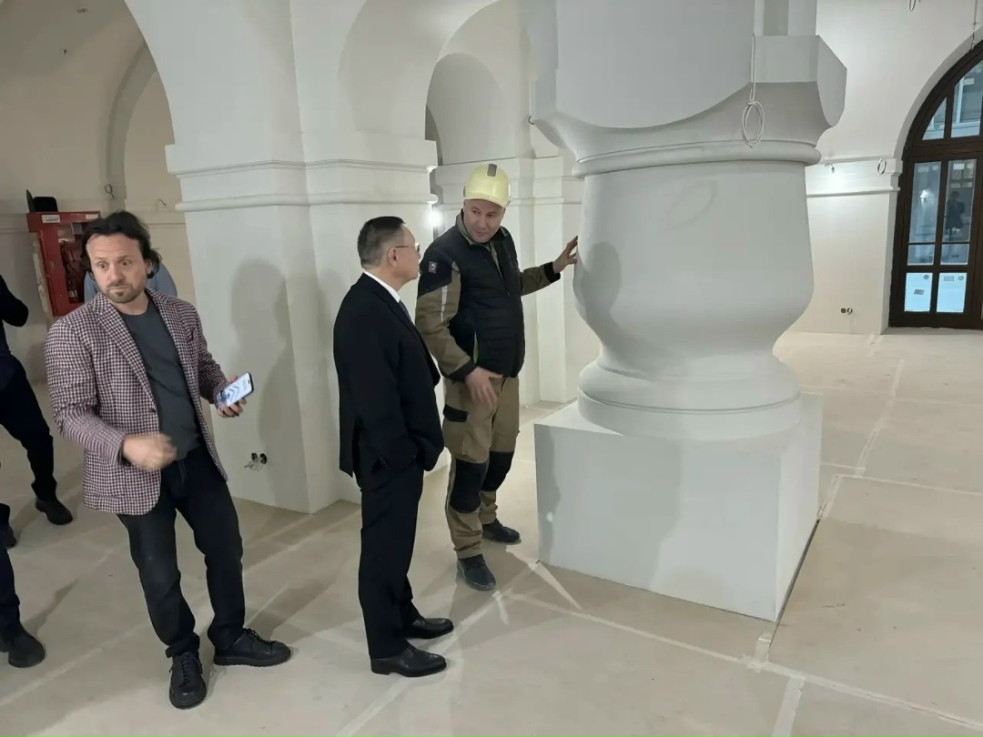 Глава Минстроя России Ирек Файзуллин ознакомился с реконструкцией Политехнического музея