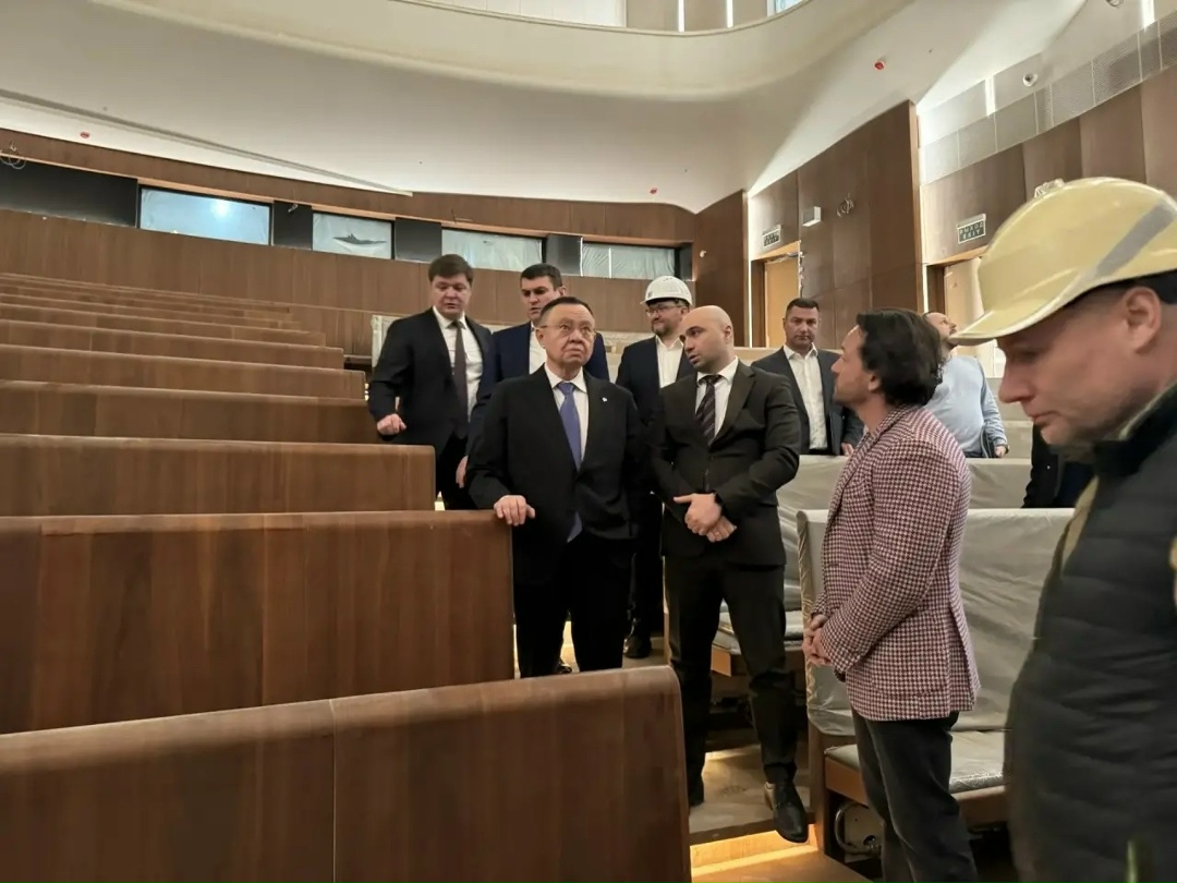 Глава Минстроя России Ирек Файзуллин ознакомился с реконструкцией Политехнического музея