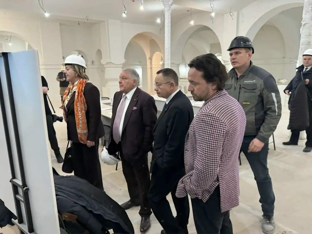 Глава Минстроя России Ирек Файзуллин ознакомился с реконструкцией Политехнического музея