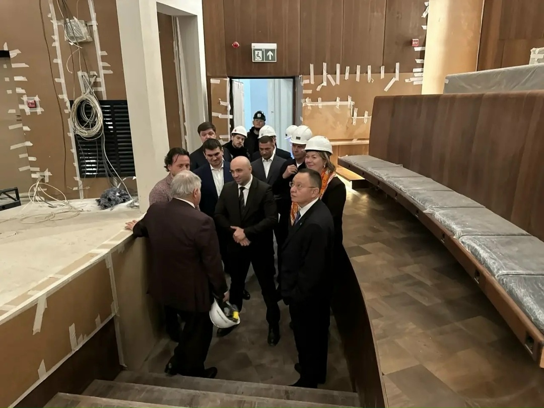 Глава Минстроя России Ирек Файзуллин ознакомился с реконструкцией Политехнического музея