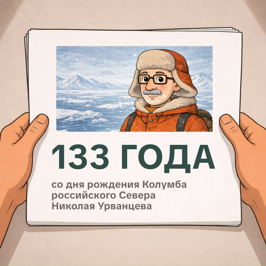 133 года со дня рождения Николая Урванцева,