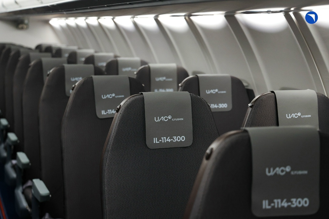 Показываем салон Ил-114-300 в деталях