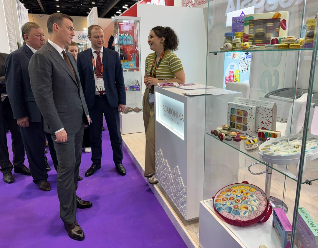 Дмитрий Патрушев осмотрел российскую экспозицию на международной выставке Gulfood 2026 в Дубае.