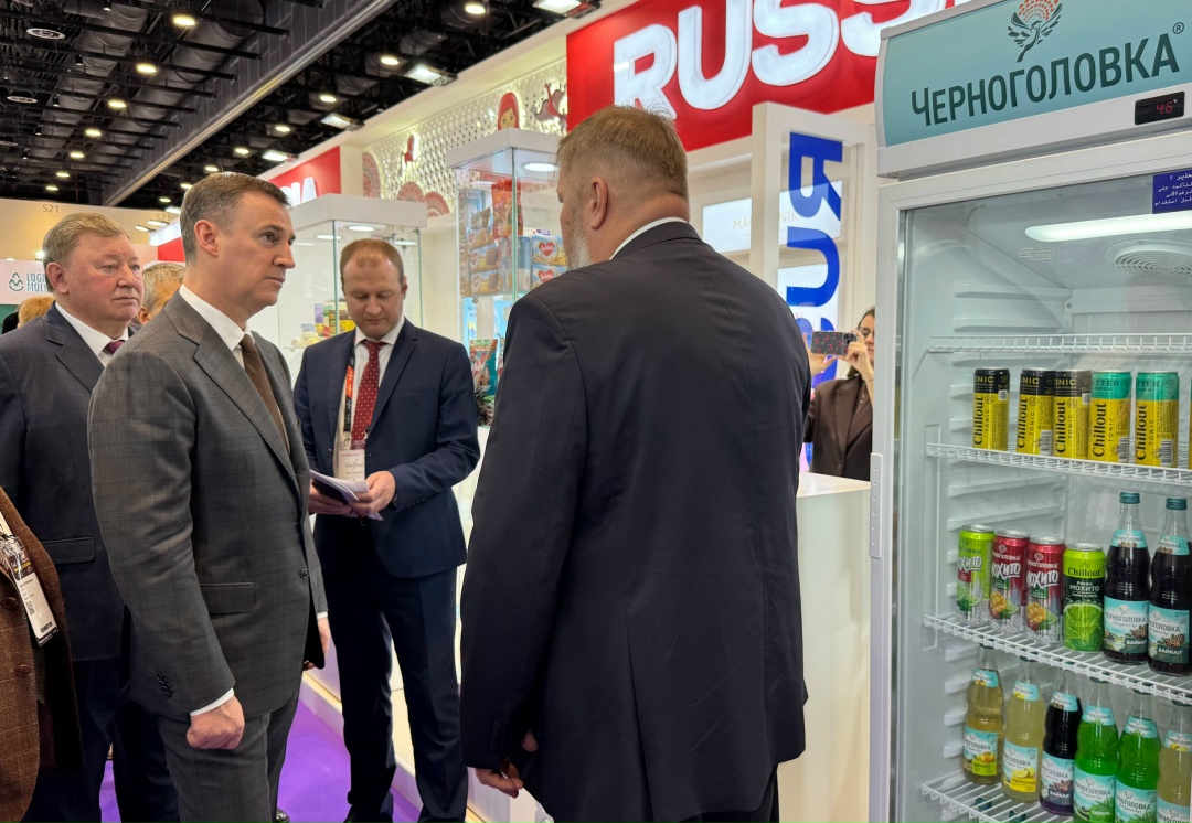 Дмитрий Патрушев осмотрел российскую экспозицию на международной выставке Gulfood 2026 в Дубае.