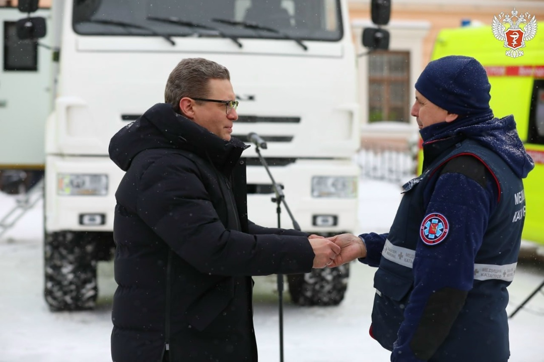 Семь автомобилей скорой медицинской помощи поступили в Территориальный центр медицины катастроф Вологодской области