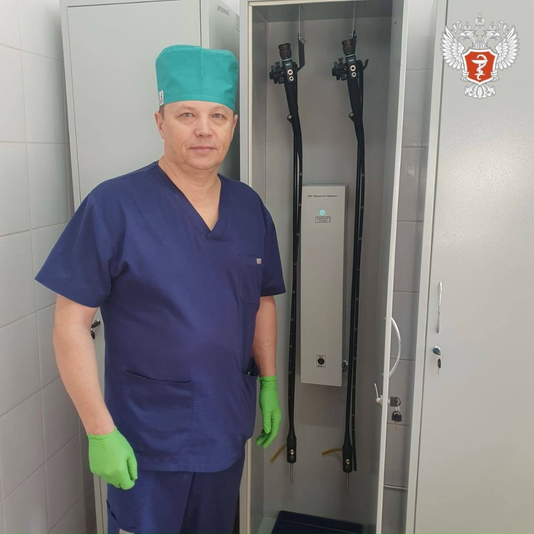 В поликлинику Орловской области поступило новое оборудование для эндоскопических исследований