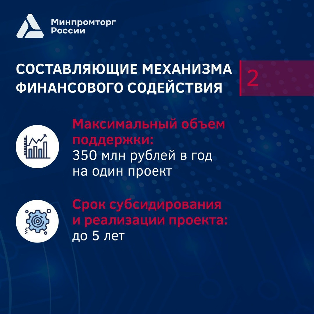 Продолжаем рассказывать о механизме финансового содействия промышленной кооперации в ЕАЭС