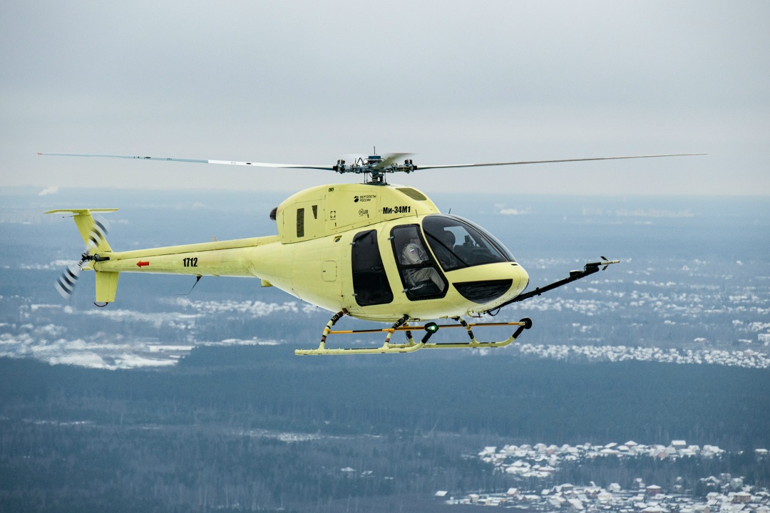 Ростех впервые представит легкий вертолет Ми-34М1 на выставке NAIS 2026