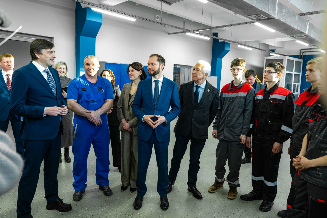 Сергей Кравцов посетил кластер «Профессионалитета» в Тверском политехническом колледже.
