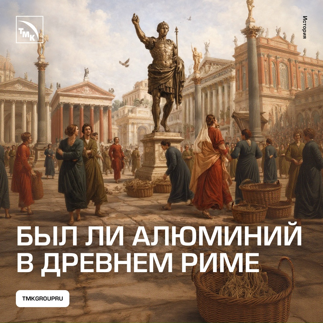 Долгое время ученые считали, что в Древнем Риме не существовало технологий для производства алюминия