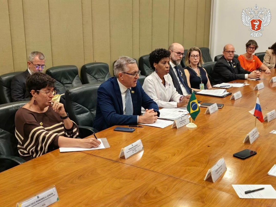 Россия и Бразилия развивают двустороннее сотрудничество в сфере здравоохранения