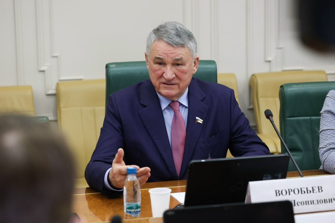 Заместитель Председателя СФ Юрий Воробьёв провёл встречу с молодёжью из 15 субъектов Российской Федерации