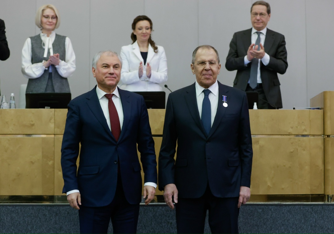 В Государственной Думе прошел «правительственный час» с участием Министра иностранных дел