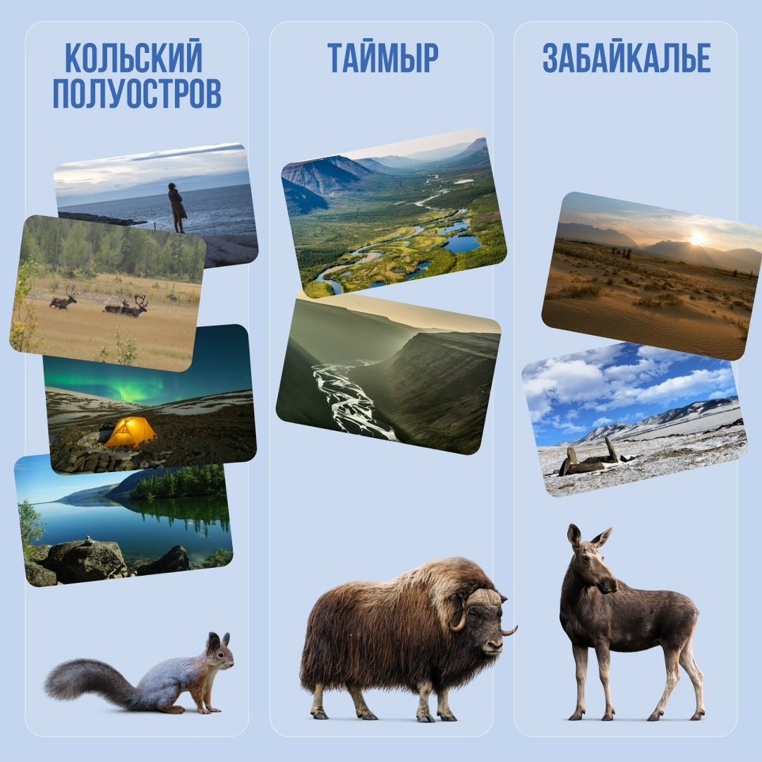 Места силы — от арктической тундры до степных святынь —
помогают отпустить накопившееся напряжение и найти внутреннее спокойствие.