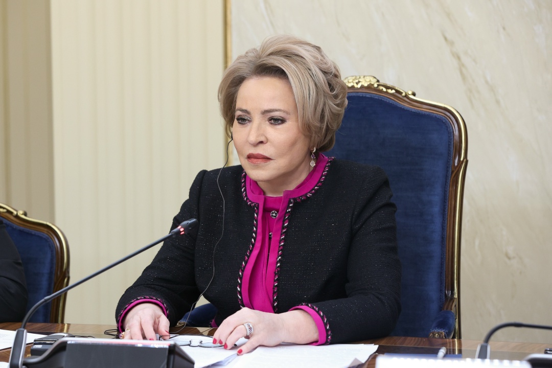 Председатель Совета Федерации Валентина Матвиенко обсудила с Председателем Великого Государственного Хурала Монголии перспективы межпарламентского…