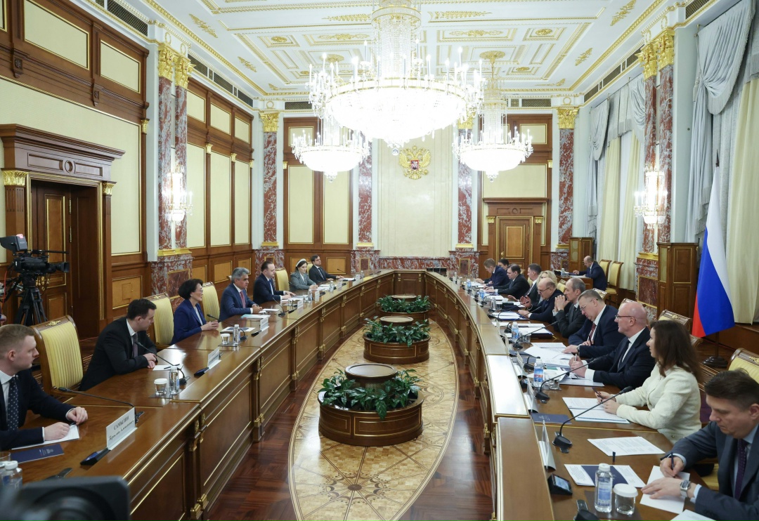 Михаил Мишустин встретился с депутатами фракции «Новые люди».