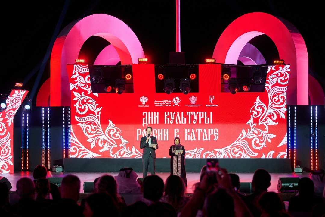 Ольга Любимова приняла участие в торжественной церемонии открытия Дней культуры России в Катаре.