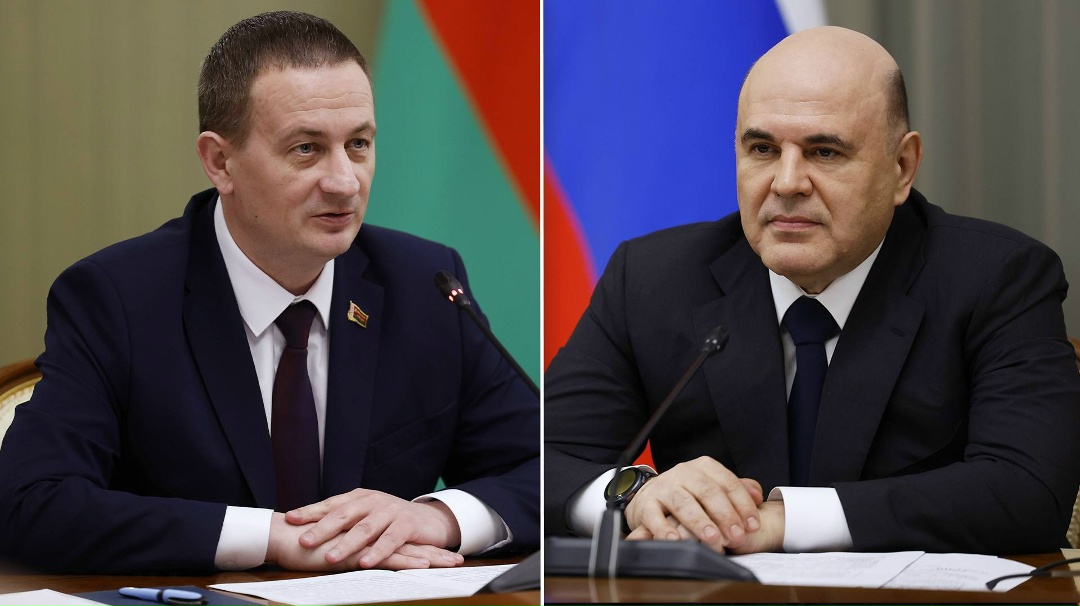 Михаил Мишустин провел телефонный разговор с премьер-министром Белоруссии Александром Турчиным.