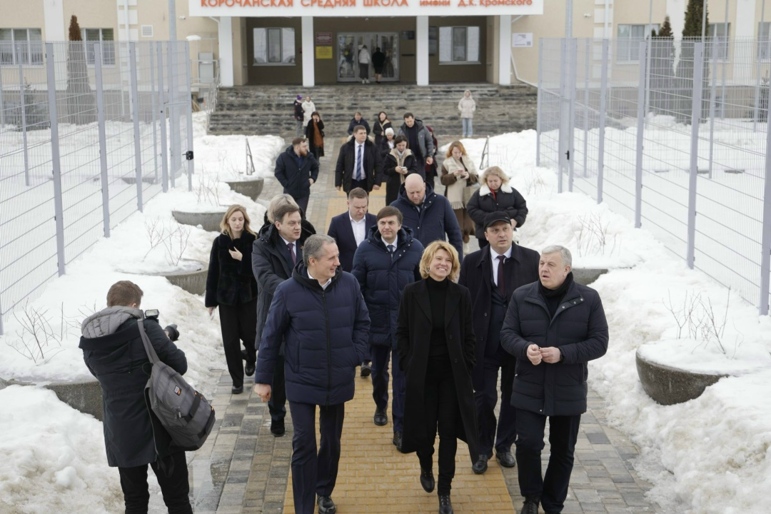 Оксана Лут посетила Белгородскую область