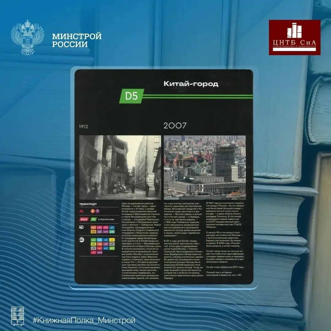 14 февраля, в Международный день книгодарения, фонд ЦНТБ СиА пополнился новыми альбомами под названием «Москва. Прогулка в будущее»