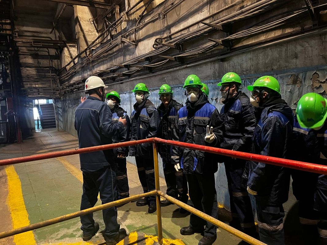 Студенты увидели энергетическое сердце ММК.