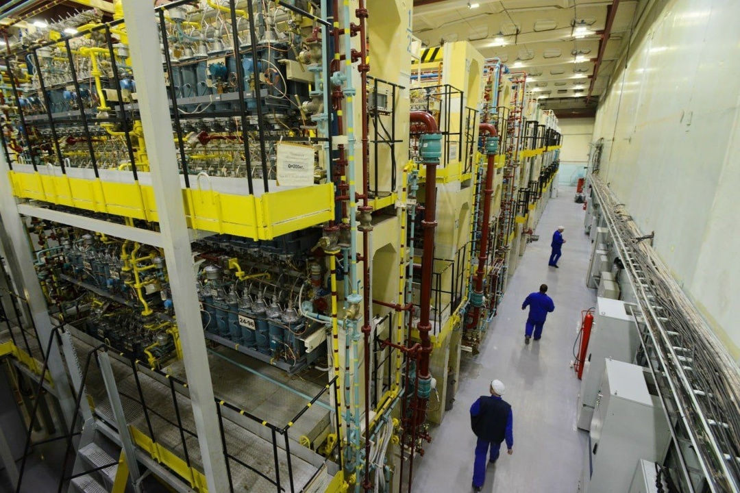 Цех по производству стабильных изотопов на Электрохимическом заводе в этом году отметил 33-летие