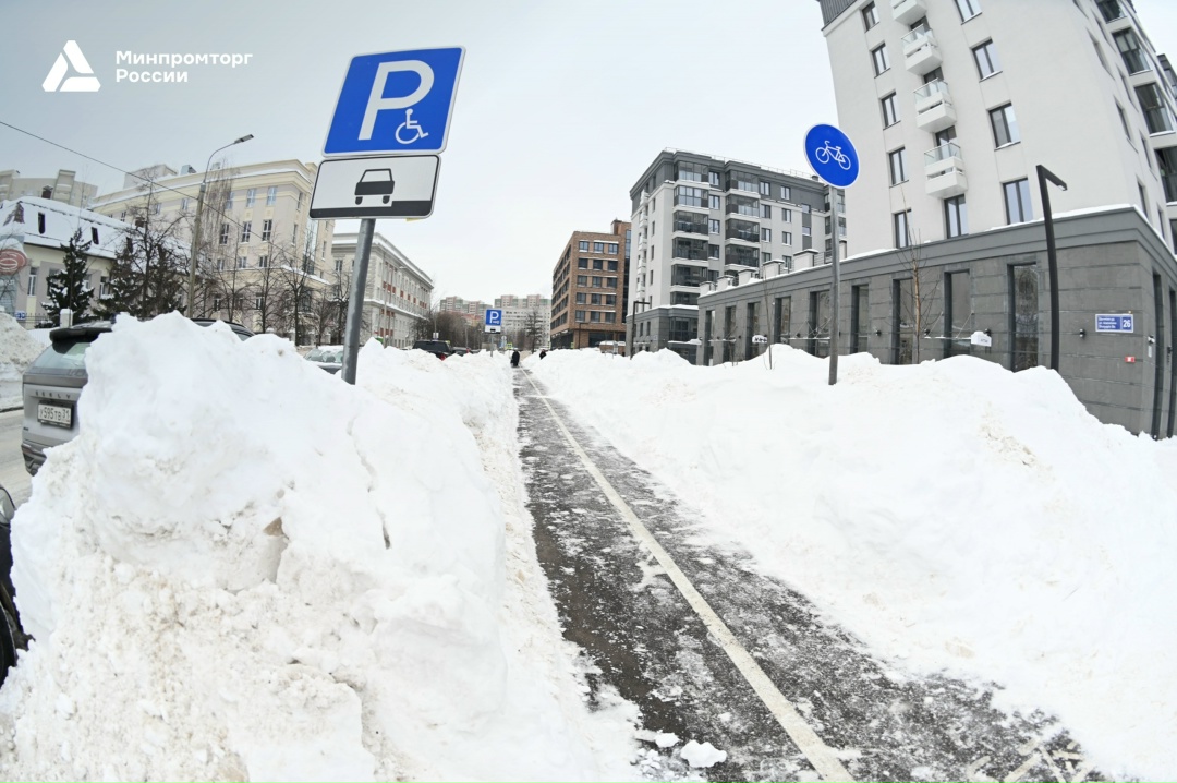 В Татарстане разработали коммунальных роботов для уборки снега