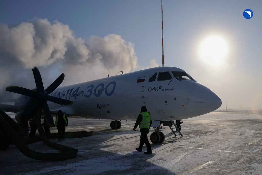 Ил-114 тренируется в Якутии На самом деле здесь успешно завершилась программа испытаний турбовинтового регионального самолета в условиях экстремально низких…