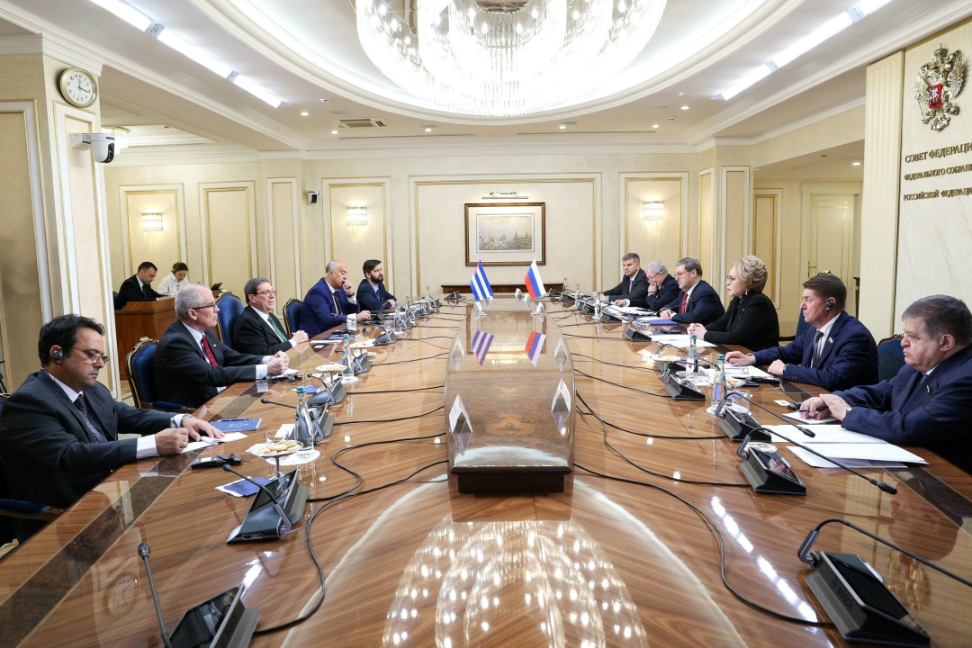 Валентина Матвиенко: Парламентарии будут способствовать продвижению всего спектра российско-кубинского взаимодействия