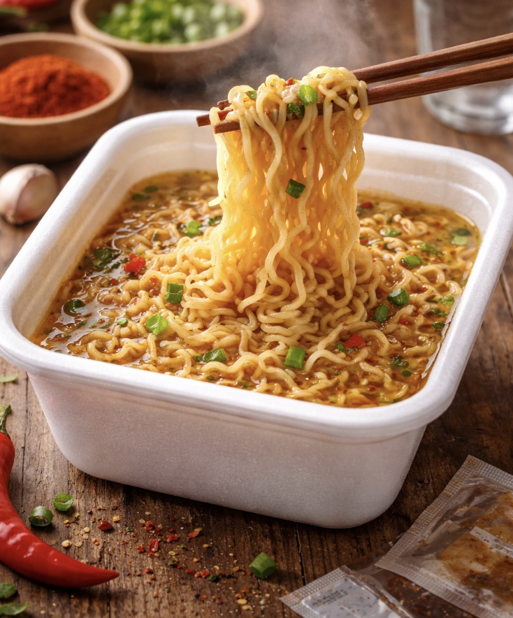 Продажи продуктов быстрого приготовления в 2025 году сократились на 4% в натуральном выражении